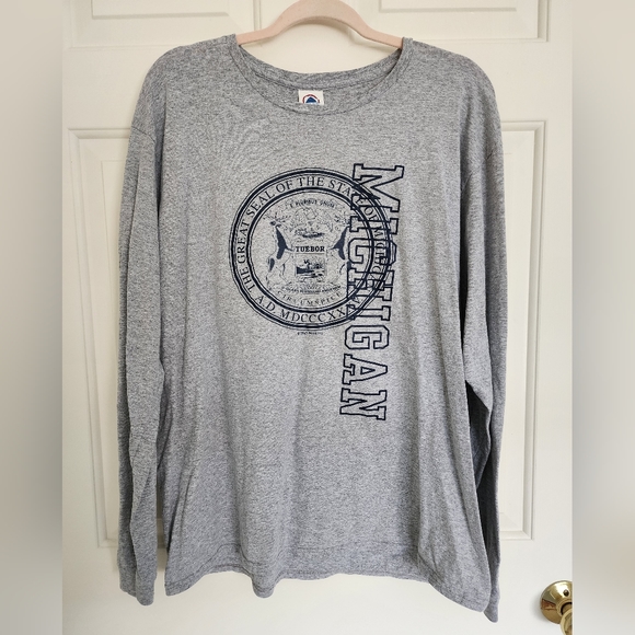 Delta Soft Other - Michigan Long Sleeve T-Shirt